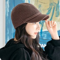 미니니트챙 캡모자 챙 골프 여성 테니스 니트 모자 (7컬러)