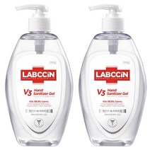 랩신 V3 새니타이저 겔 손소독제, 2개, 500ml