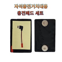 프로라이더스 스피드샵 오토바이 자석충전거치대용 충전패드세트, C타입, 블랙, 1개