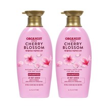 오가니스트 체리블라썸 수분영양 샴푸 500ml x 2, 단품