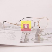 패션안경_안경테_금테안경_뿔테_철테안경_블루라이트차단안경_AR-33006_동그리안경_프리미엄_하금테 D3CE