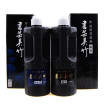 서예박사 먹물 서예오죽묵액 흑색 1800cc 서예용품 캘리그라피