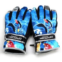 터닝메카드R 에반 스키손가락 장갑 아동장갑 4세~7세용 스키장갑 특가장갑