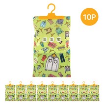 엄마의쇼핑 옷걸이형 습기제거제 제습제 400g 10개 장롱 행거 제습제 장마철, 단품