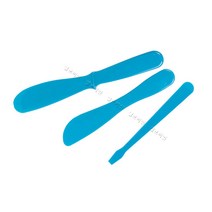 셀프미인 스파츌라 팩도구 블루 대 중 소 피부미용재료