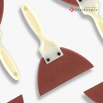 철공자 고무헤라 생고무 실리콘 방수 퍼티 시트지 빠데 스크래퍼 타일줄눈 썬팅지 메지 고대, 1개입+ 작업장갑, 고무헤라 소