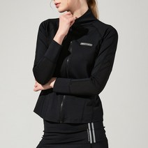 허그 봄 여성 트레이닝 멜리 집업 자켓 여성운동복 상의