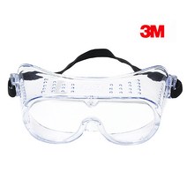 3M 고글 쓰리엠 332AF 보안경 눈 보호 안경 무색 통기식 보호면 얼굴 보호대 3M보안경 안티포그 3M고글 눈보호 고글보안경 보호안경 눈보호안경 고무 산업용, 1개