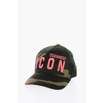 Dsquared2 아이콘 CAMOUFLAGE 캡 위드 FLUO 로고 DQ04IB D003A DQC19