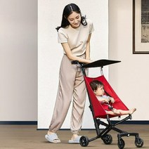 초경량 트롤리 초경량 접이식 유모차 휴대용 접이식 경량 유모차 (3color), 블루 옥스포드