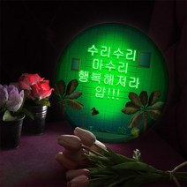 꾸밈데코_LED사인물25R네온글씨마법의주문(nd640)_LED홍보LED조명LED디자인액자LED벽걸이무드등조명등, 타입1 마수리