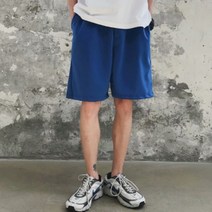 MLO475605남성면반바지 트레이닝팬츠 츄리닝 와이드팬츠 허리밴딩 INSUM59