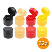 32파이 원터치캡(대) 1개 기름병뚜껑 오일병캡, 골드