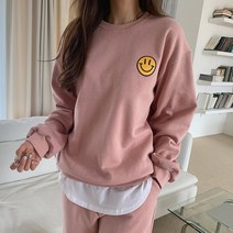 동대문관 르마릴 기모 맨투맨 조거팬츠 세트