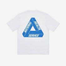 팔라스 트라이도네이터 티셔츠 화이트 - Palace Tri-Donator T-Shirt White - l l