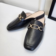 구두모모 플라이 라운드스퀘어토 발편한 블로퍼 (2cm/4cm)