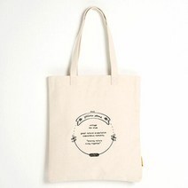 가방팝 옐로우스톤 에코백 CANVAS ECOBAG 아이보리 YS2025IB