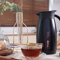 도무스 로바니 보온 포트 1L DVP-KD10A커피포트 스텐포트 포트 무선주전자 주전자 물통 보온주전자 보온전기포트 주전자물통 손잡이물통, 본상품
