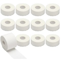 뽀마 스포츠면테이프 화이트 폭 3.8cm x 9.14m, 12개입