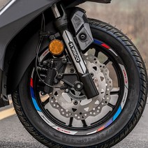 킴코 DT X360 휠 데칼 스티커, 타입 2, 1개