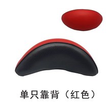 오토바이 허리 쿠션 등받이 메모리폼 오토바이 탑박스 바이크 롱 두꺼운, 싱글 등받이레드