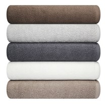 송월타올 송월 심플베이직 호텔수건 세면타올 욕실타올 수건 타월, 연회색