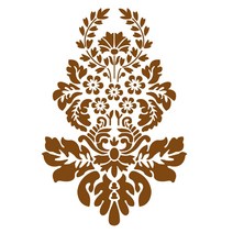 대문닷컴 스텐실 도안(ST-8018) 벽장식 문양