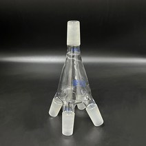 진공펌프 불박기FAPEI 회전 진공 수신기 용량 150mL 조인트 24/40 4 방향 증류 튜브, 01 150mL