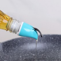 기름병 노즐 양념병 굴소스 간장 식용유 뚜껑 마개, 1개, 레드