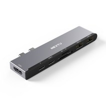 (NEXT 2275TC2-4K) 맥북프로 맥북에어전용 멀티포트어댑터 카드리더기 USB허브 PD포트 HDMI출력