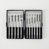 휴대용 11종 정밀 시계 드라이버 세트(케이스포함), 상세페이지 참조