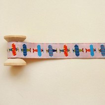 도토리디자인 비행기 자가드리본90cm 아동 내의 실내복