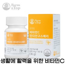 팜엔탑 캡슐 항산화 영양제 비타민C vitamin C 인디안구스베리 무부형제 무첨가물, 300일분(300캡슐)