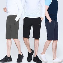 남성 여름 기능성 고무줄밴딩 6부 쿨 냉장고 반바지
