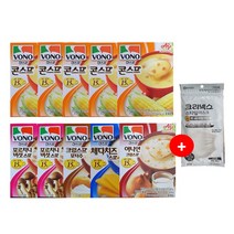 보노스프 10개(콘스프5 포르치니2 체다치즈1 크림스프1 어니언1) +크리넥스마스크(3매입) 1개증정, 1세트