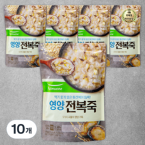 라이브잇 풀무원 영양 전복죽 450g 10개, 90개