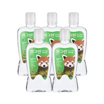 동아제약 어린이 가그린 사과 380ml x 5개 /구강청결제 충치예방, 없음