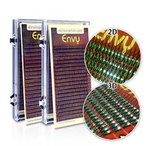 엔비래쉬 2D Y래쉬 3D W래쉬 속눈썹연장재료 셀프, Y래쉬C컬, 0.15T, 9mm