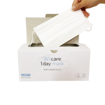 위케어 덴탈형 원데이 마스크 100매