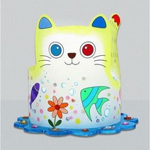 [필아트샵]열기구 조명등(전등갓), 고양이
