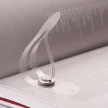 단스탠드 조명 미니 북마크 및 램프 Led 조명 독서용 책 크리에이티브 휴대용 작은 야간 공부용, 01 A