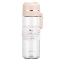 오카디 레져 패턴티드 디자인 휴대용티보틀, Pink, 500ml