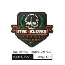 3d 전술 조끼 crossfit 511 스포츠 군대 pvc hookamp 루프 패치, 전술 5.11