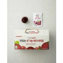 [선물세트] 참앤들황토농원 유기농 레드비트즙 30포 80mL X 30포(2 400mL) 1박스, 선물세트 참앤들황토농원 유기