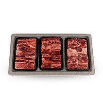 [한우선물세트] 갈비찜용(1+등급) 청도한우 찜갈비 세트(3구) 2.4kg 소고기 설 추석 명절 상견례