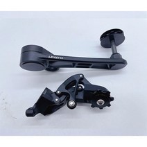 자전거 변속기 접이식 자전거 후방 변속기 브롬튼 a 라인 c 라인-p 체인 텐셔너 액세서리, 01 black