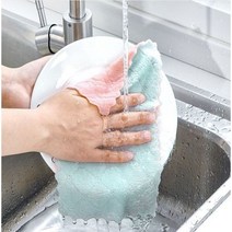 깔끔이 매직 요술행주 대형(L) 10개세트 30 x 30cm 벌크포장, 10개입, 6세트