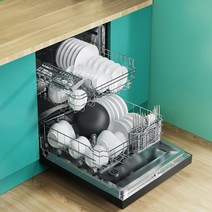 식기세척기 미니식기세척기 가정용식기세척기 Midea Wahin 식기 세척기 14 세트 내장 조리대 공기 건조 고온 살균 Lavavajillas, [01] AIR8, [04] AU