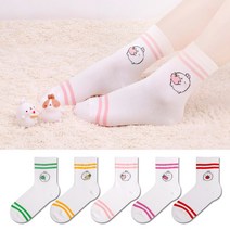 지지몰스 후르츠 링글 몰랑이 중목 양말