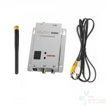 무선 영상 송수신기 hdmi 카메라 유튜버장비 2 4 1000 비디오 송신기 및 수신기, RX만